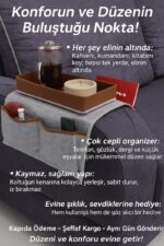 Koltuk Kenarı Organizer & Tepsi Seti - Görsel 2