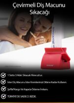 ÇEVİRMELİ DİŞ MACUNU SIKACAĞI 3 LÜ - Görsel 2