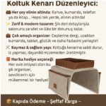 Koltuk Kenarı Organizer & Tepsi Seti - Görsel 3