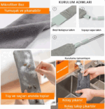 Esnek Mop Toz Alma Aparatı - Görsel 5