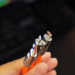 3in1 Çelik Uçlu Şarj Kablosu